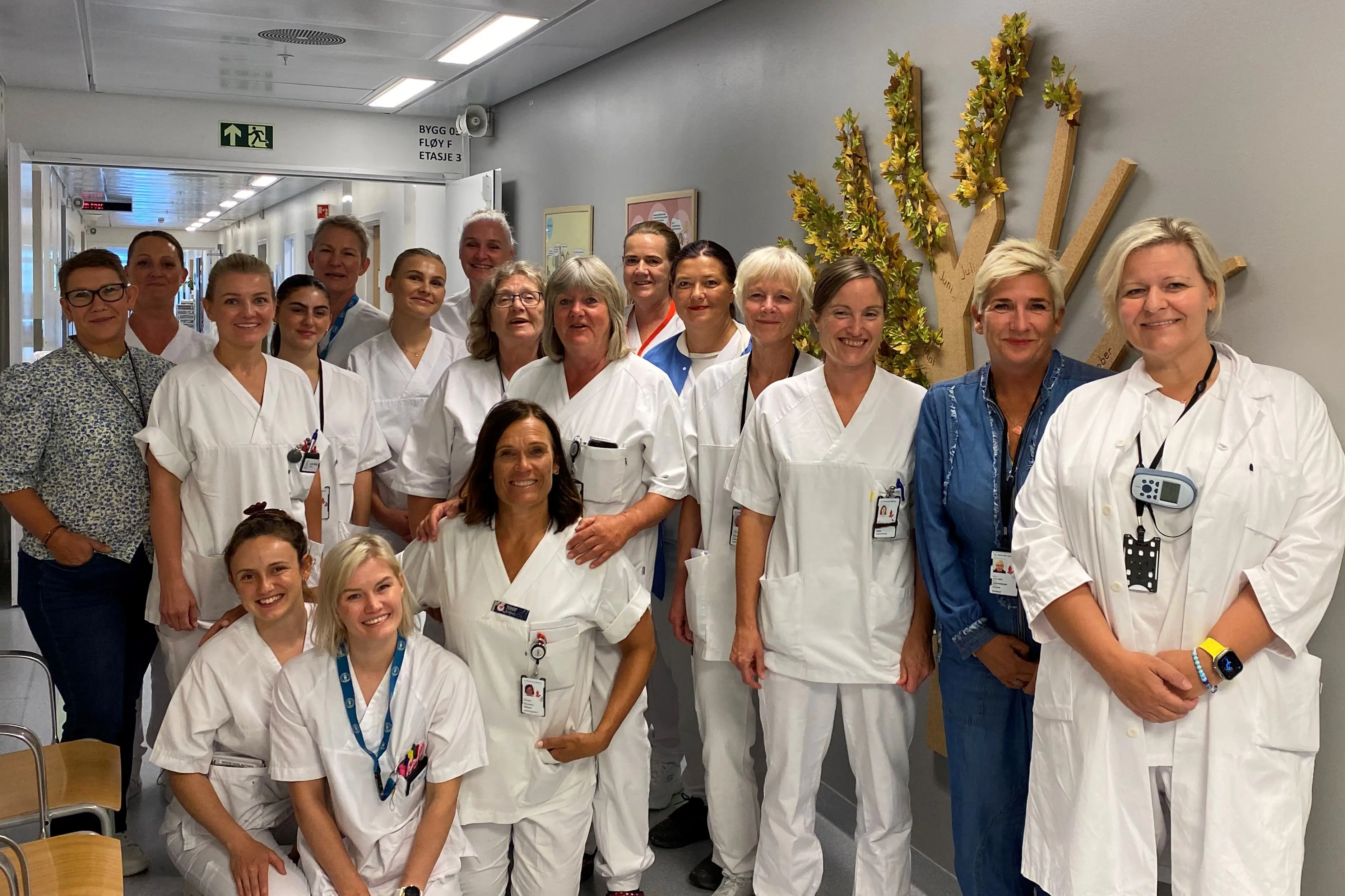 Medarbeidere i kvinneklinikken