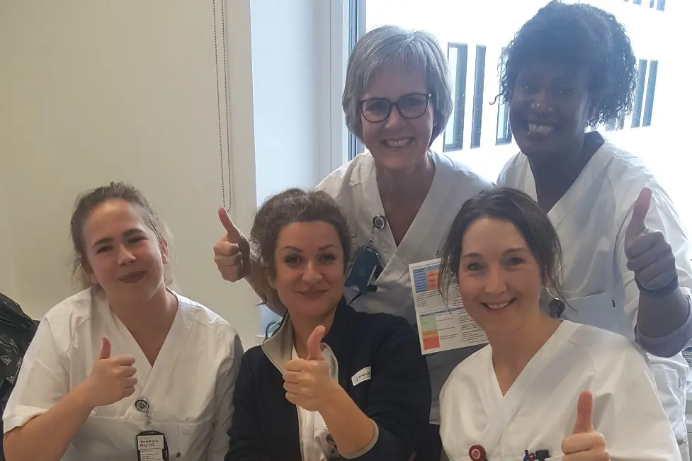 Medarbeidere i døgnområde 4