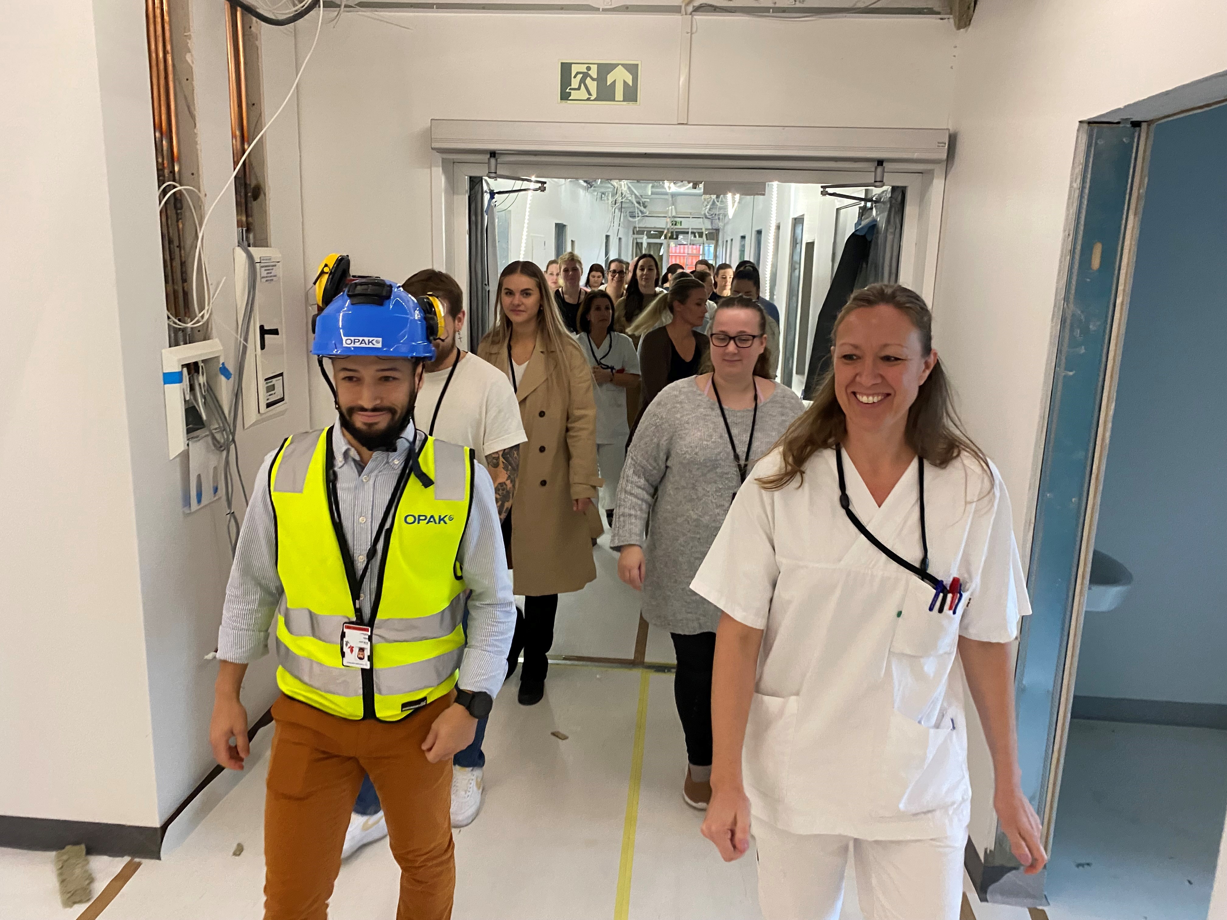 Befaring i ny sengepost