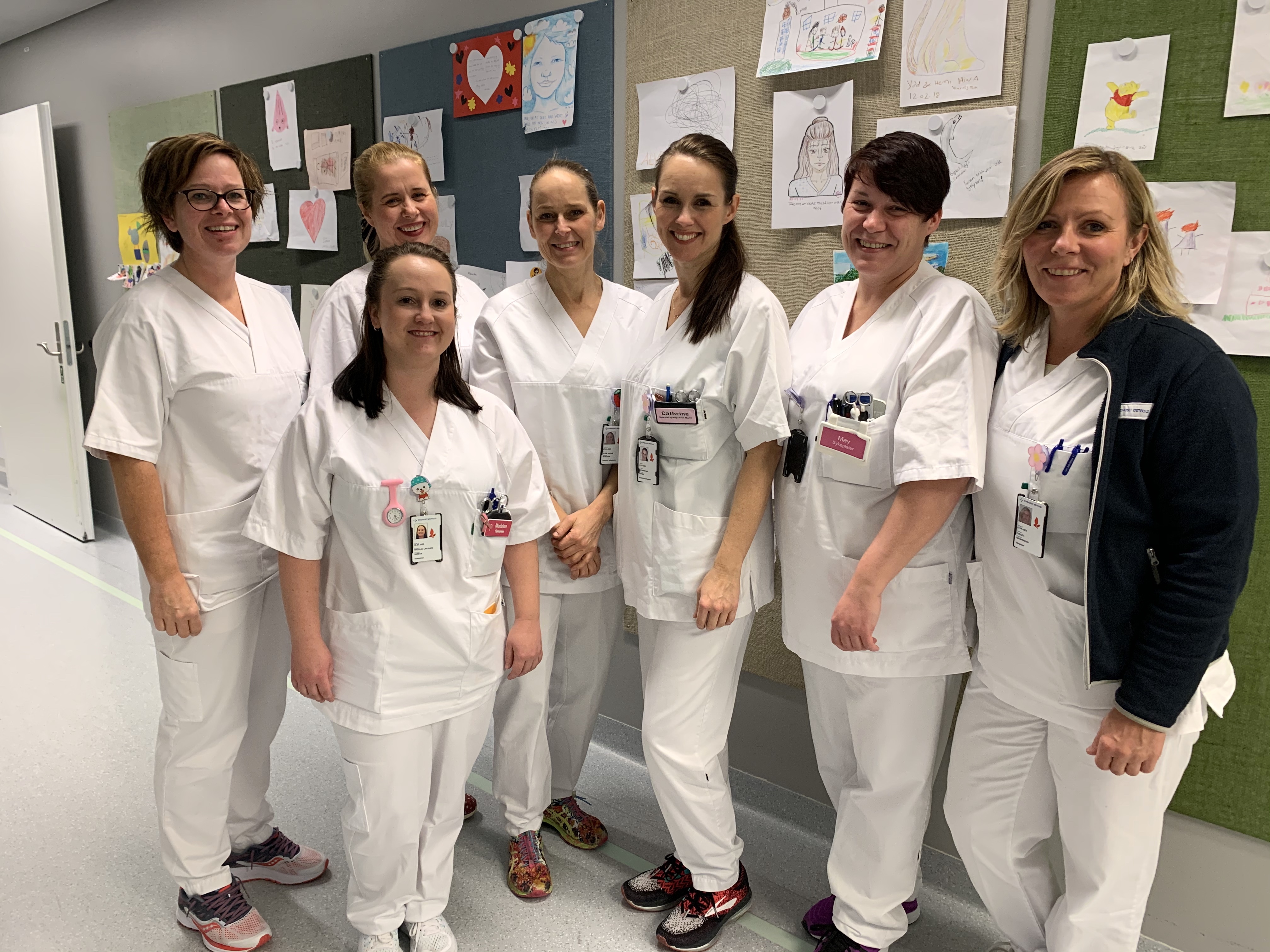 Sykepleiere barne og ungdomsklinikken