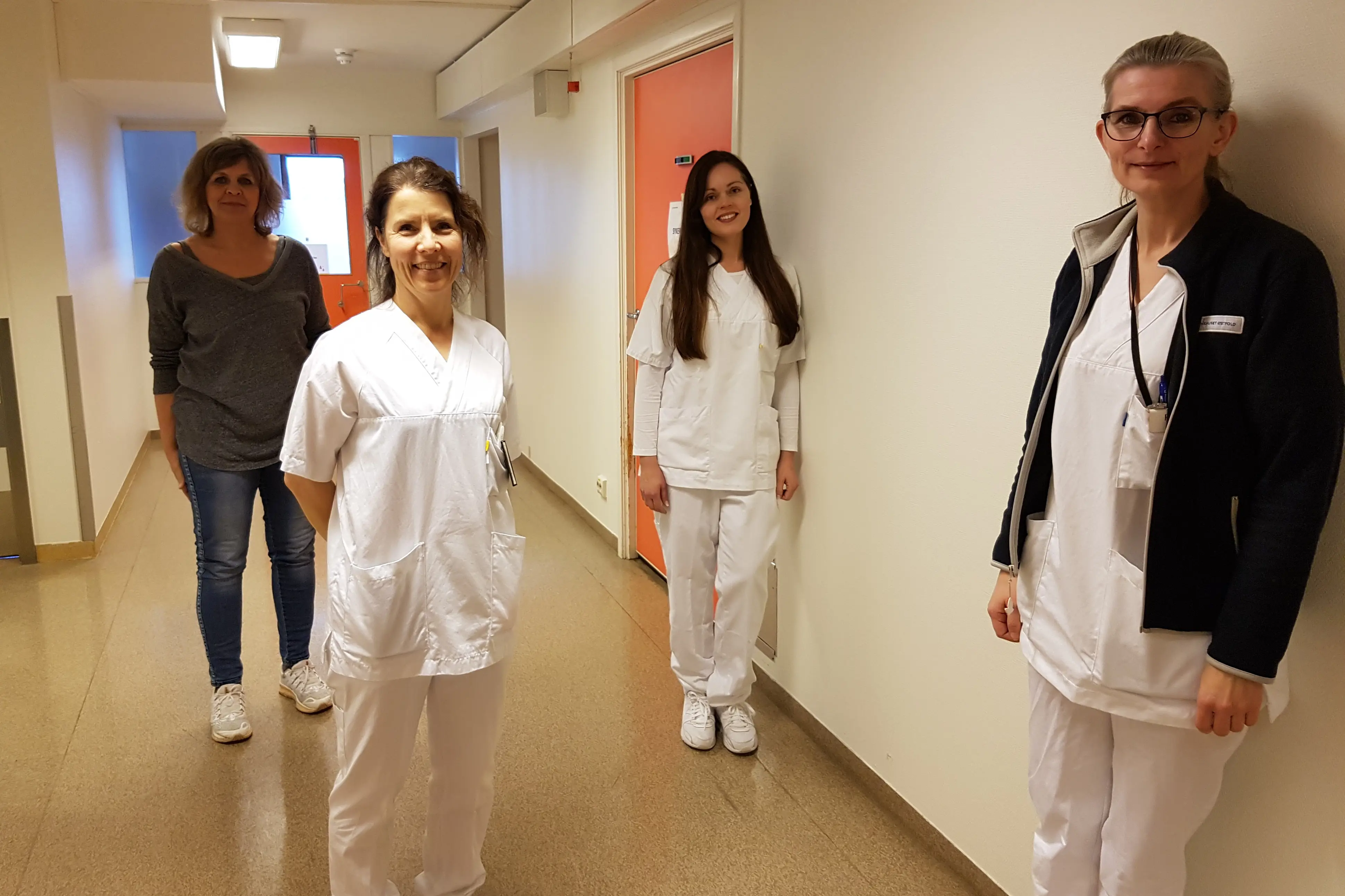 Jorun Wahlberg, Irene Nordrum Rakvåg, Anne Margrethe Håland Johansen og Peggy Måseidvåg Karlsen.