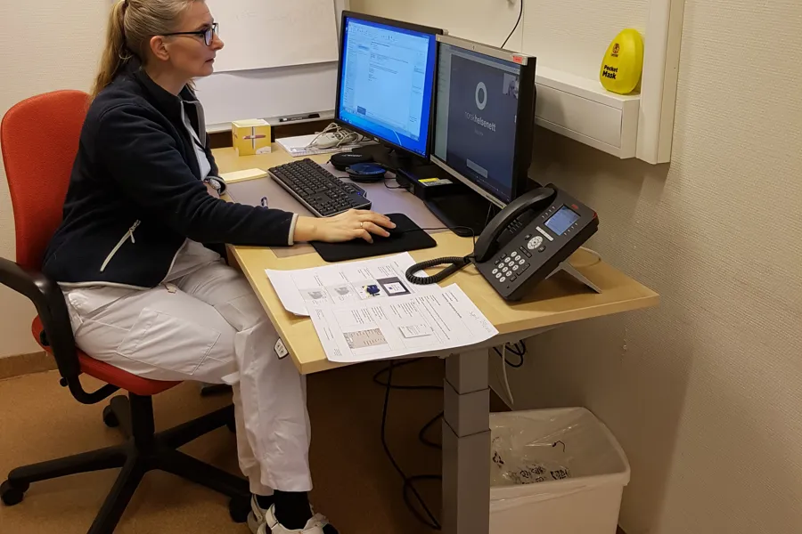 Sykepleier Peggy Måseidvåg Karlsen