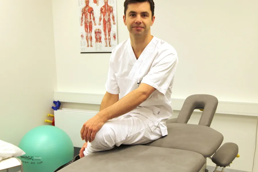 Fysioterapeut Eivind Hasvik