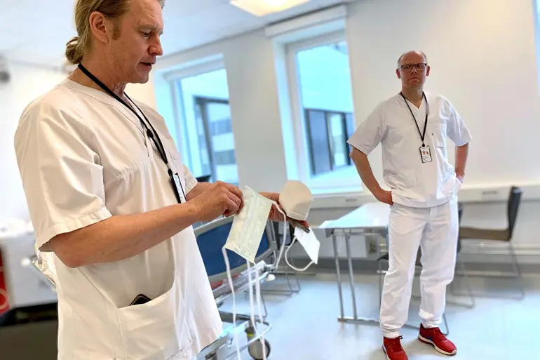 Richard Monroe Olsen og Hans Petter Skott Hansen