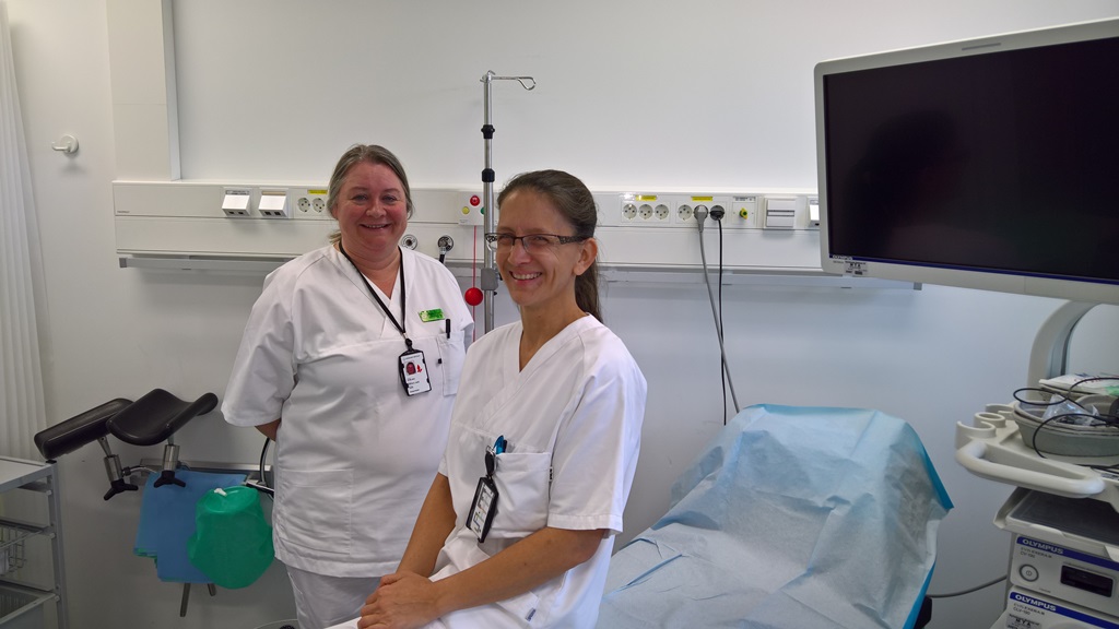 Kristin Tvete og Barbara Thorsen