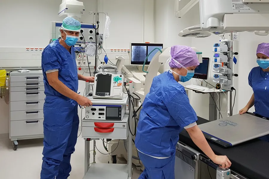 Pacemaker-lab i hjertemedisnsk avdeling