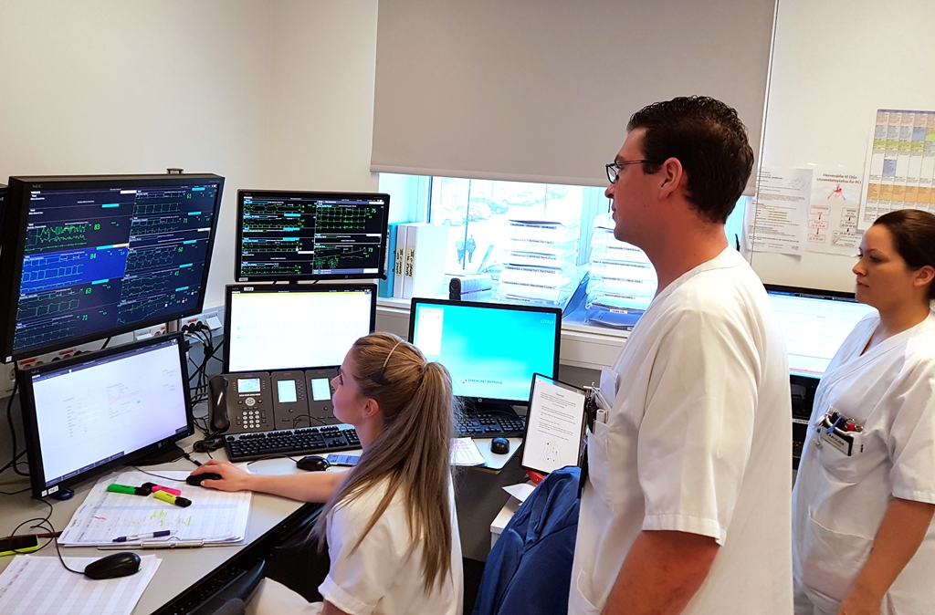 Overvåker hjertepasienter