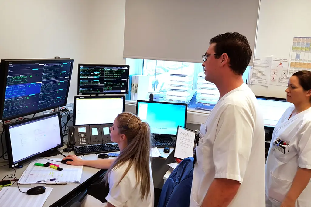 Overvåker hjertepasienter