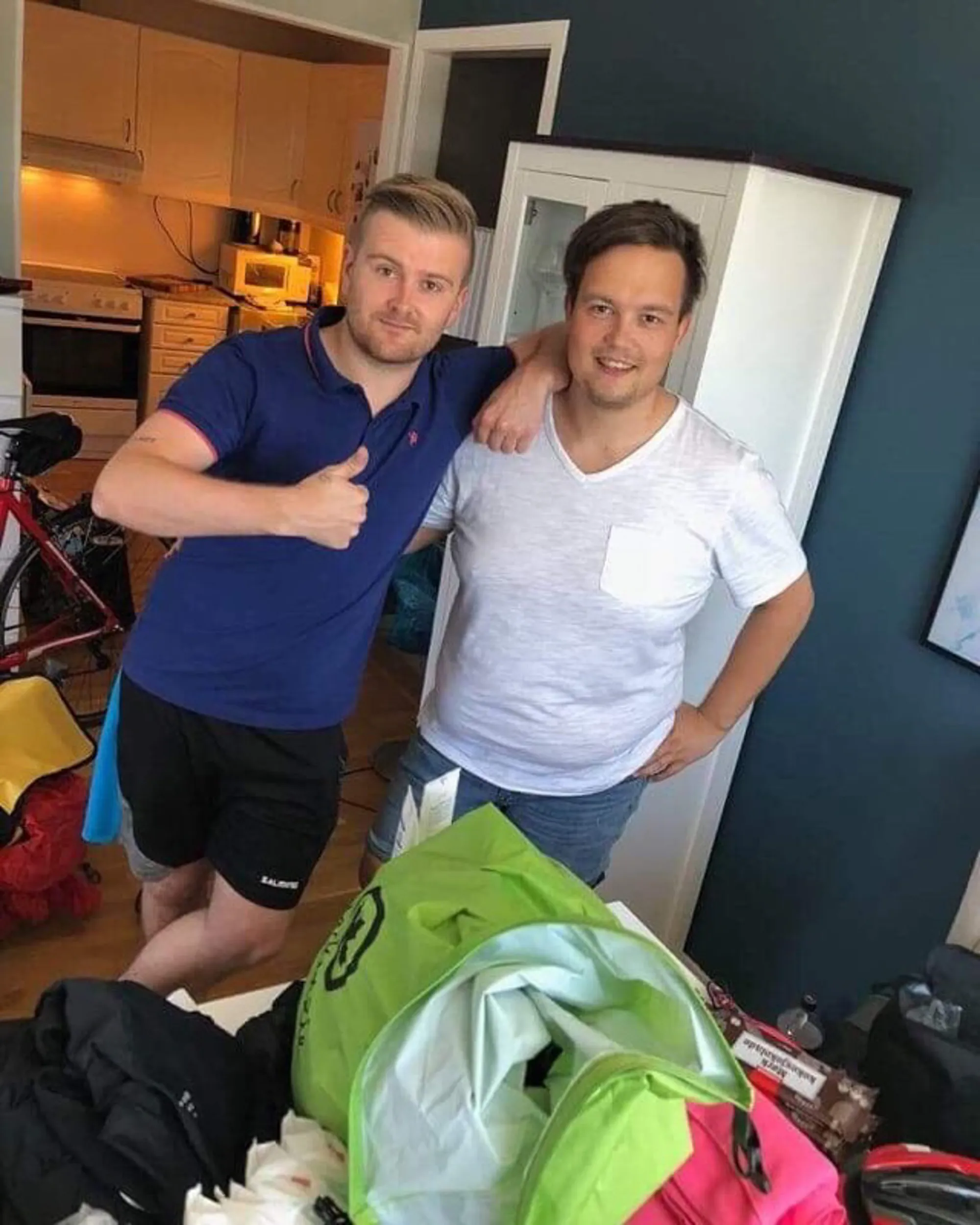 Sebastian Fredriksen og Mats Nicolaisen