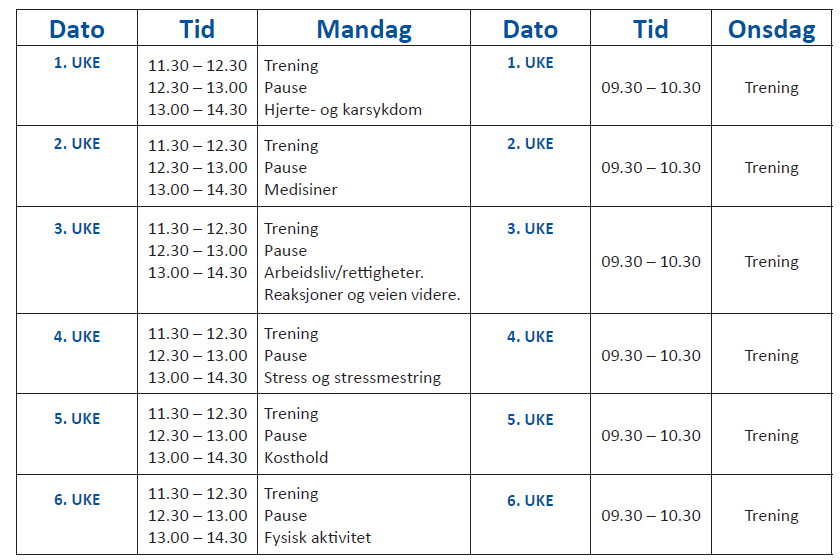 Program gruppe 2