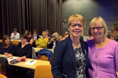 Unni Skaar og Irene Dahl Andersen