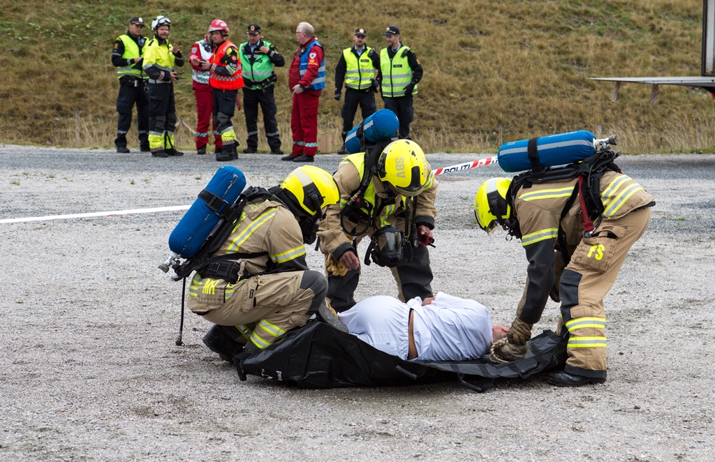 Fullskalaøvelse ved Sykehuset Østfold 2017