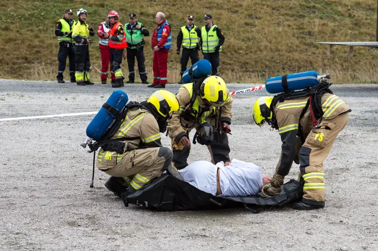 Fullskalaøvelse ved Sykehuset Østfold 2017
