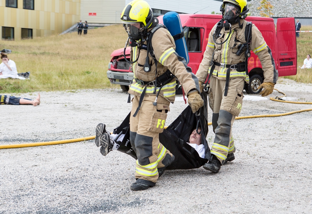 Fullskalaøvelse ved Sykehuset Østfold 2017