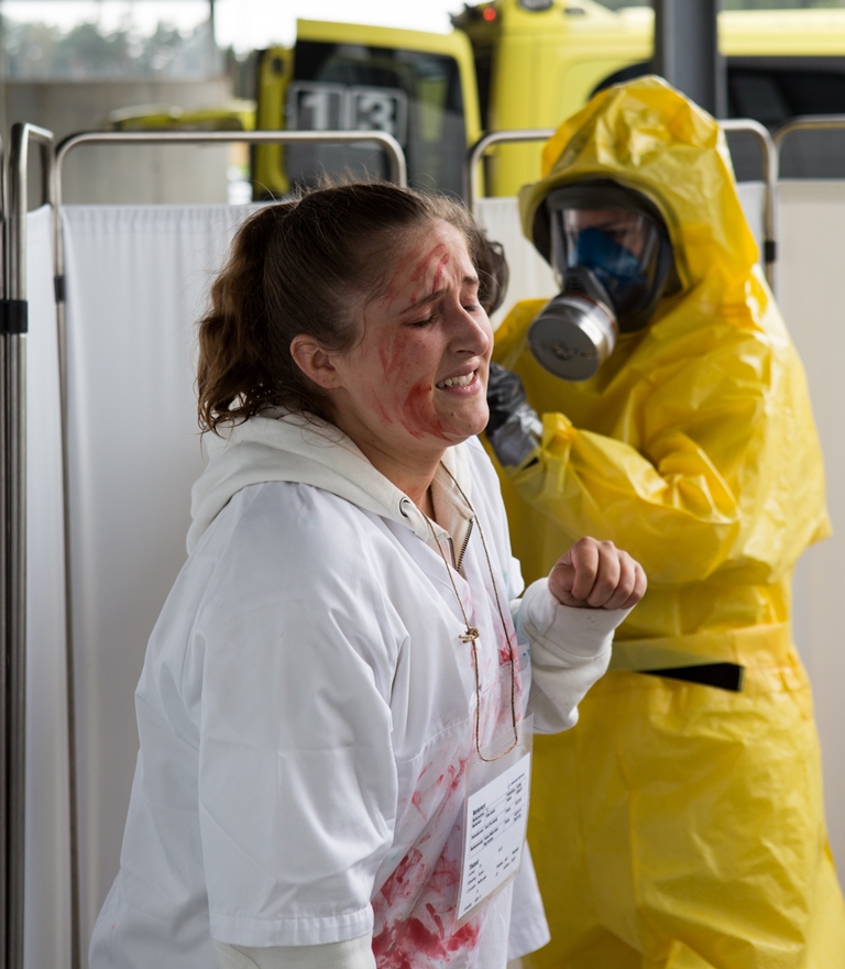 Fullskalaøvelse ved Sykehuset Østfold 2017