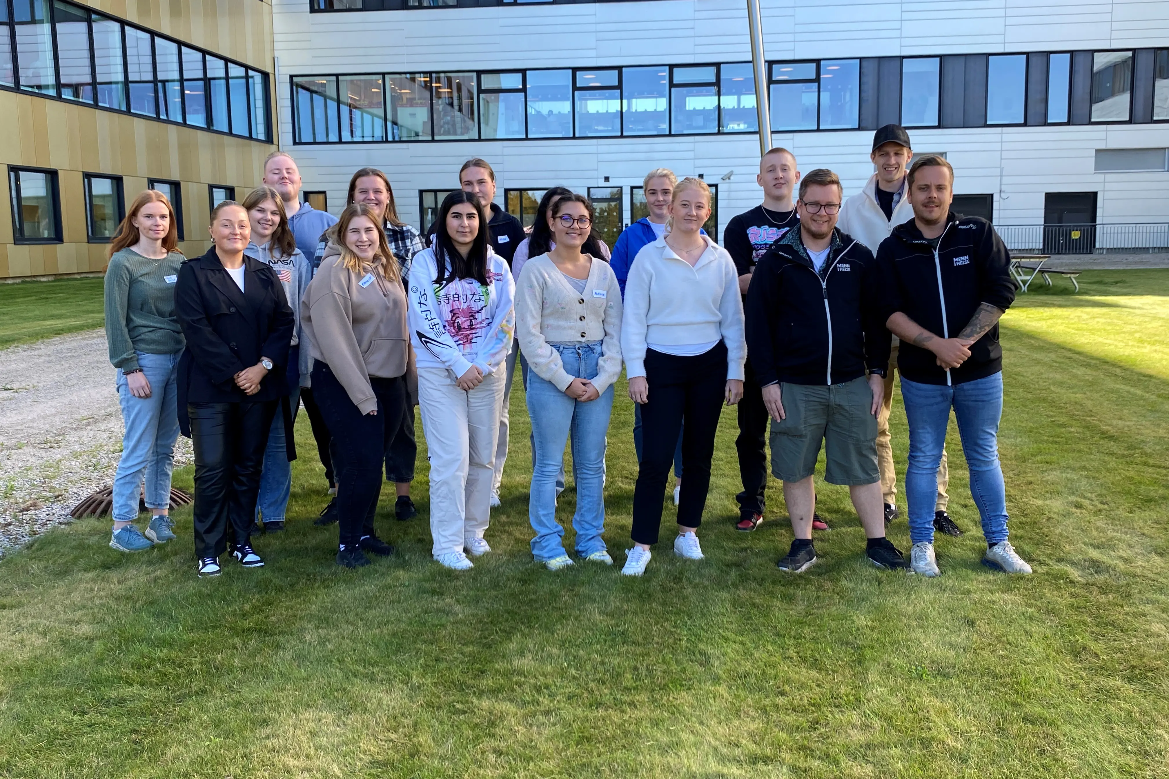 Lærlinger i helsearbeiderfaget august 2022.