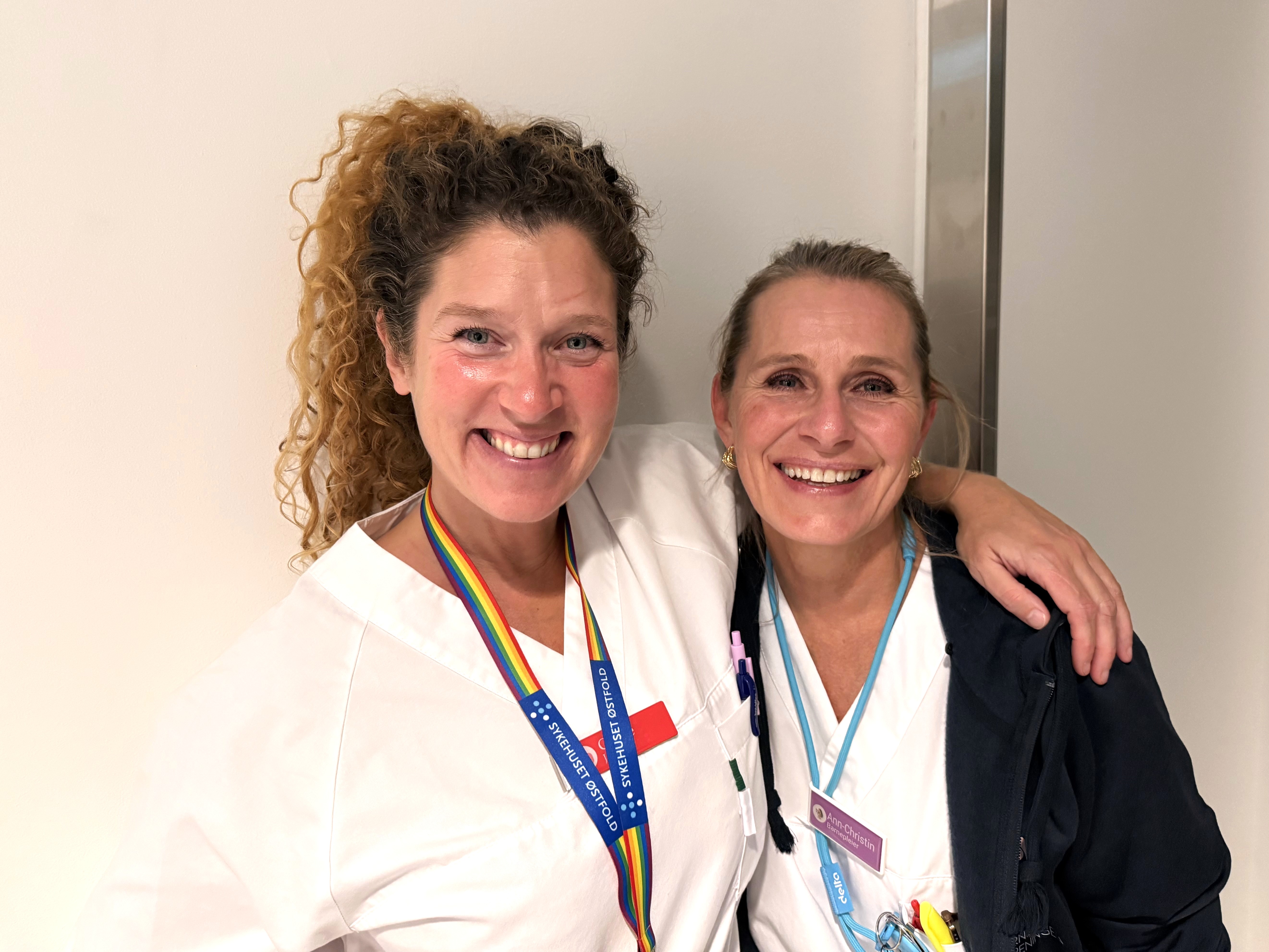Chloe Lindsay Antrobus-Johannessen og Ann-Christin Halvorsen