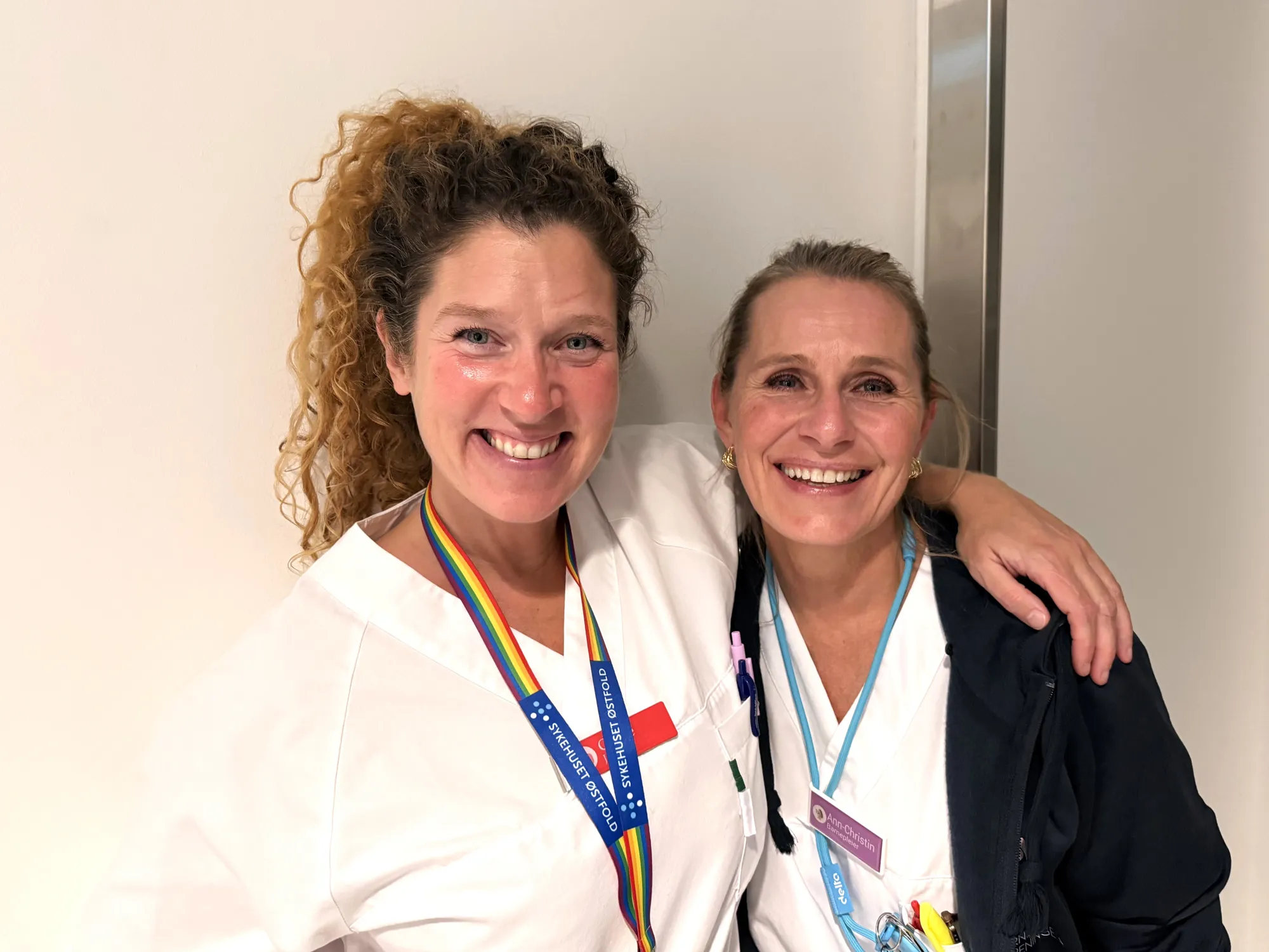Chloe Lindsay Antrobus-Johannessen og Ann-Christin Halvorsen