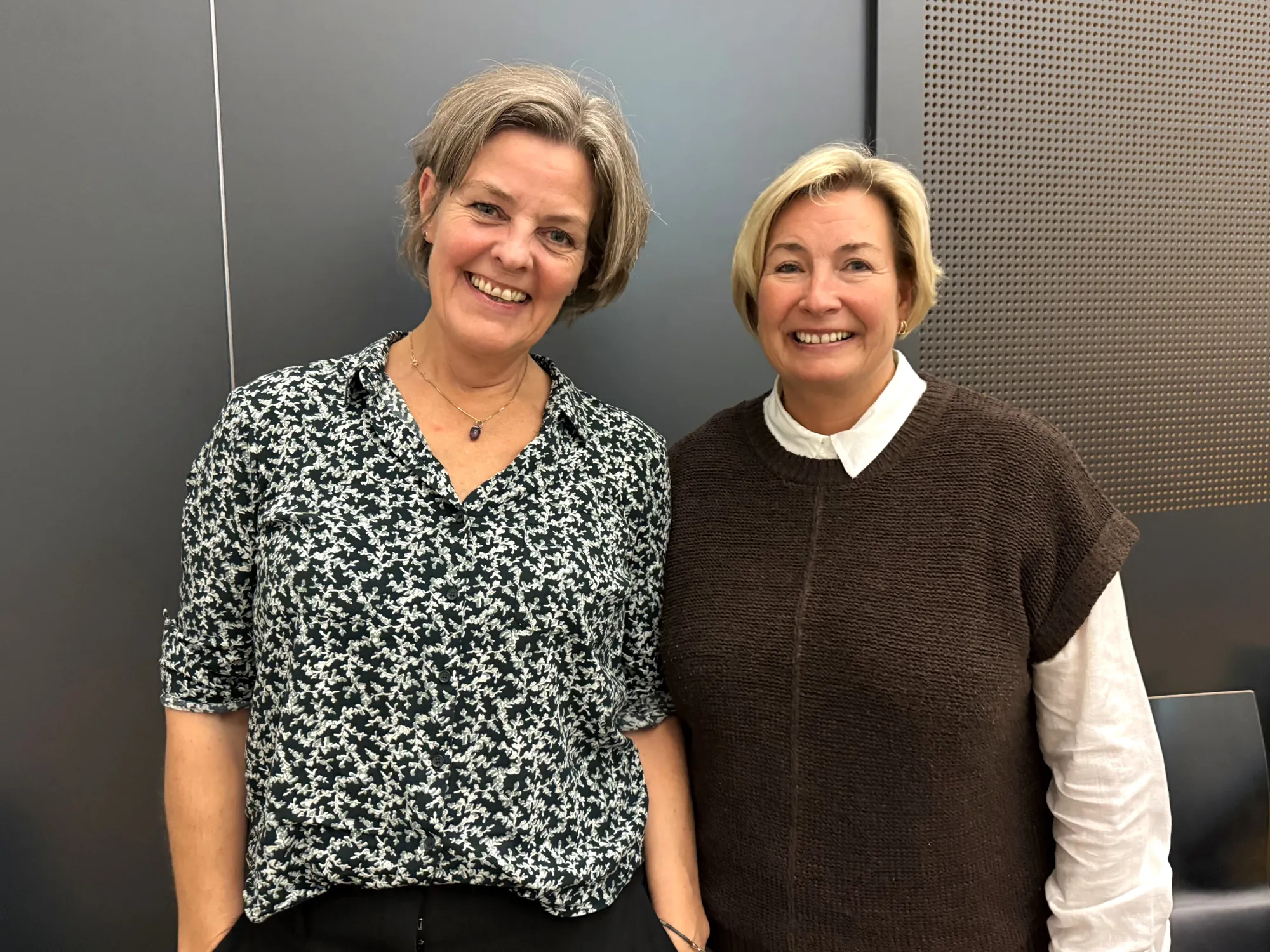 Hege Andersen og Bente Mietinen fra Helse Nord