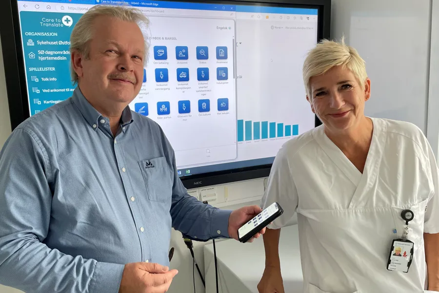 Thor Øyvind Olsen og Eirin Paulsen, Sykehuset Østfold