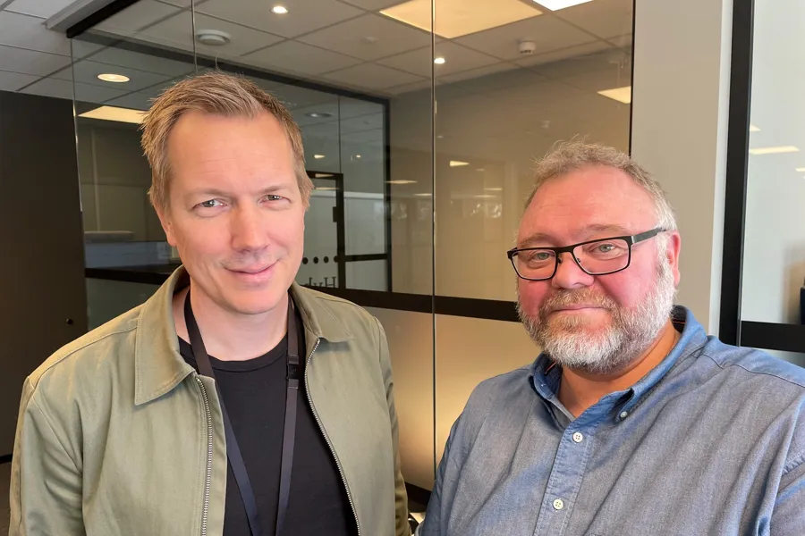 Glenn-David Lind og Morten Lie