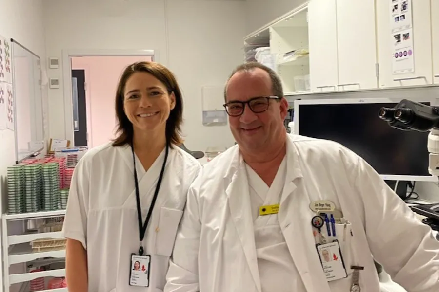 Astri Lervik Larsen og Jon Birger Haug