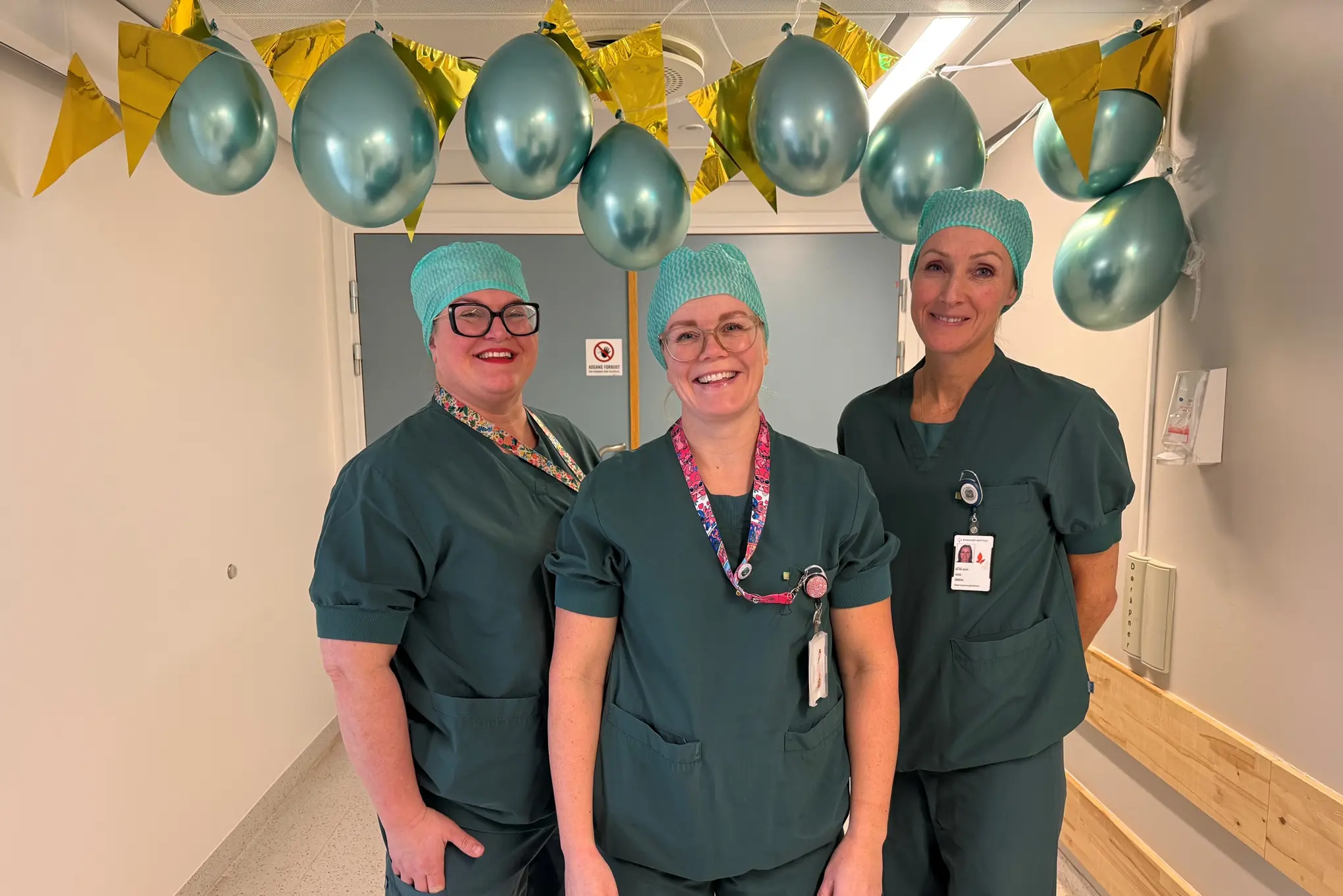 Fagsykepleiere på operasjonsavdelingen i Moss