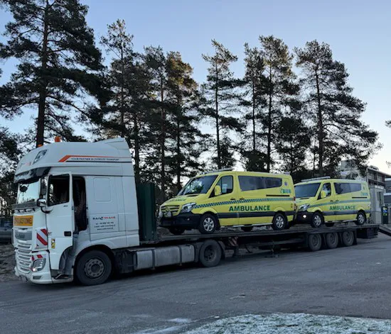 Ambulanser på tilhenger