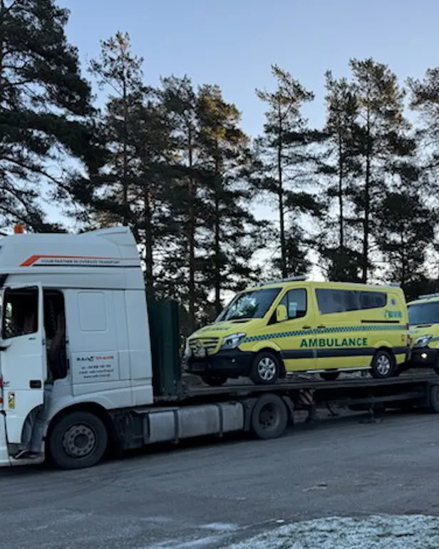 Ambulanser på tilhenger