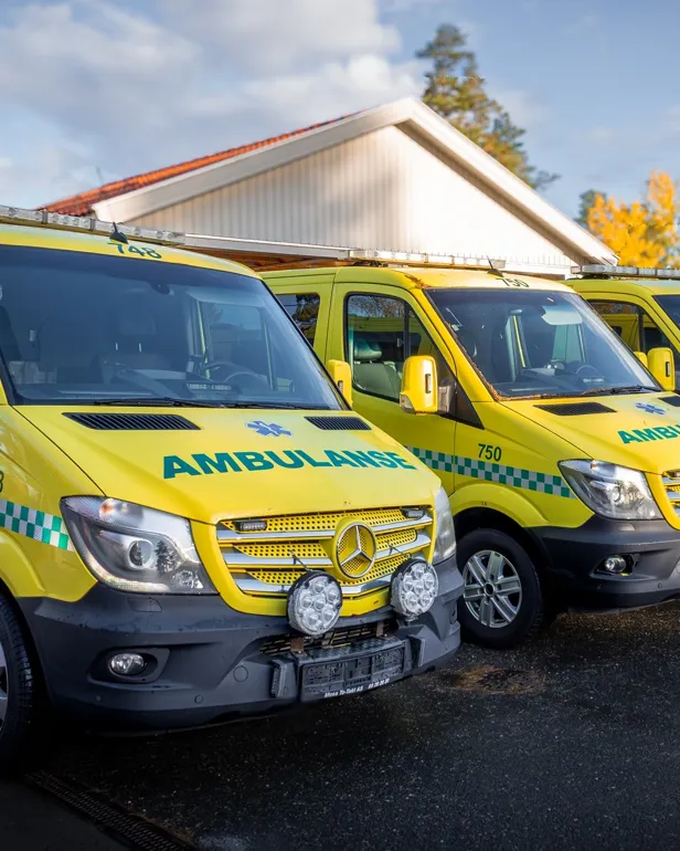 Ambulanser til Ukraina