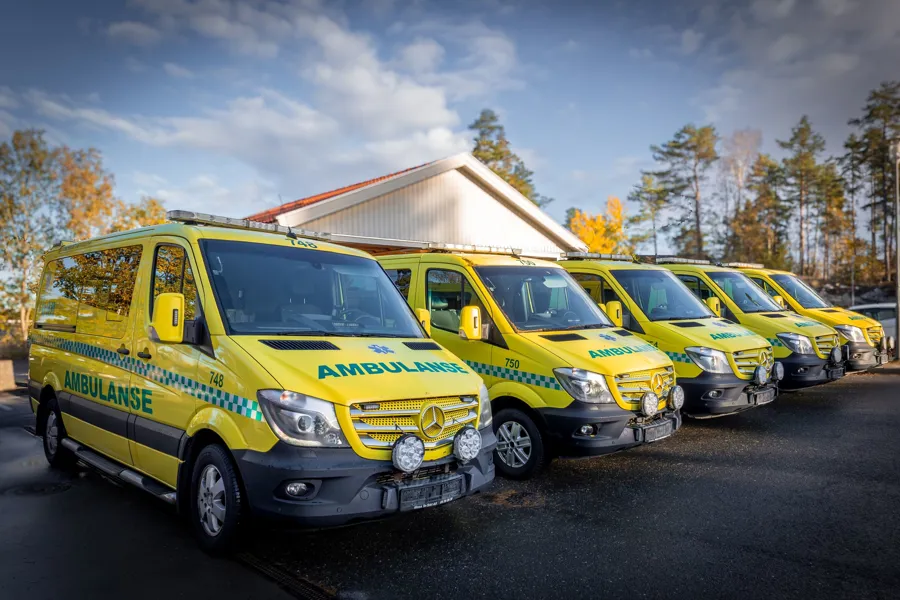 Ambulanser til Ukraina