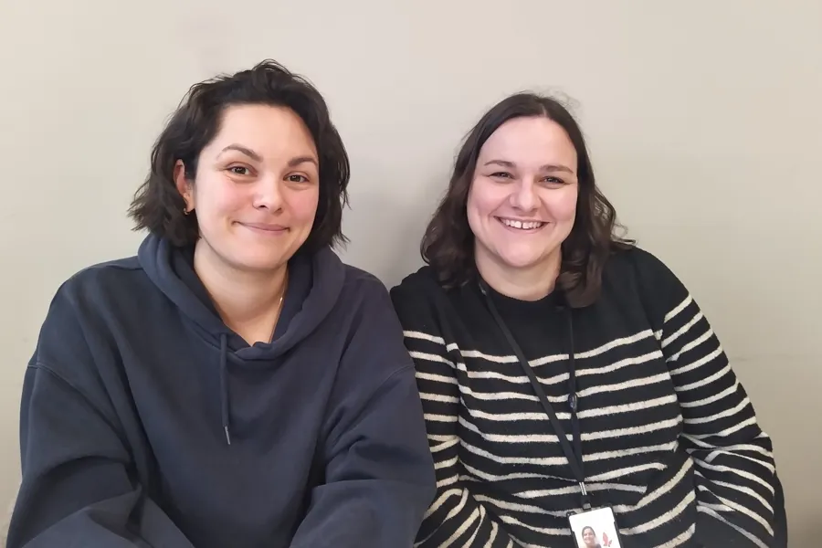 Ella Lykke og Marte Ramby Grøstad