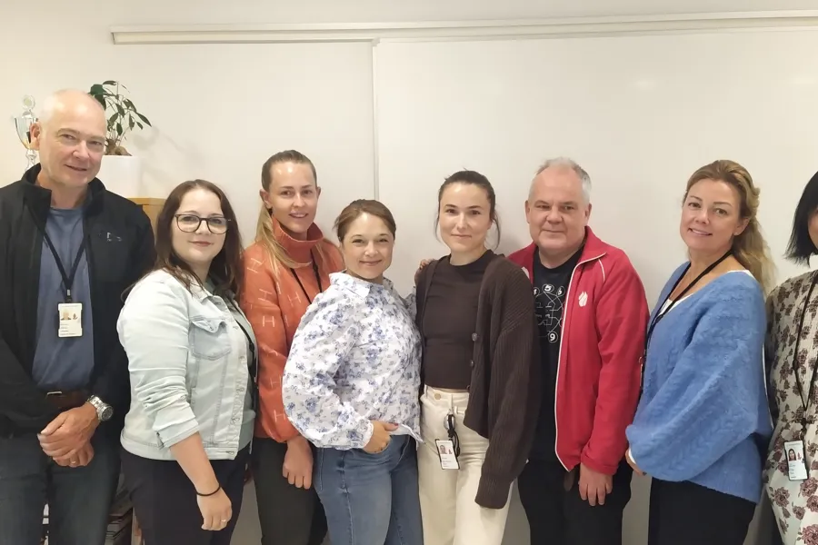 Medarbeidere ved seksjon voksenhabilitering