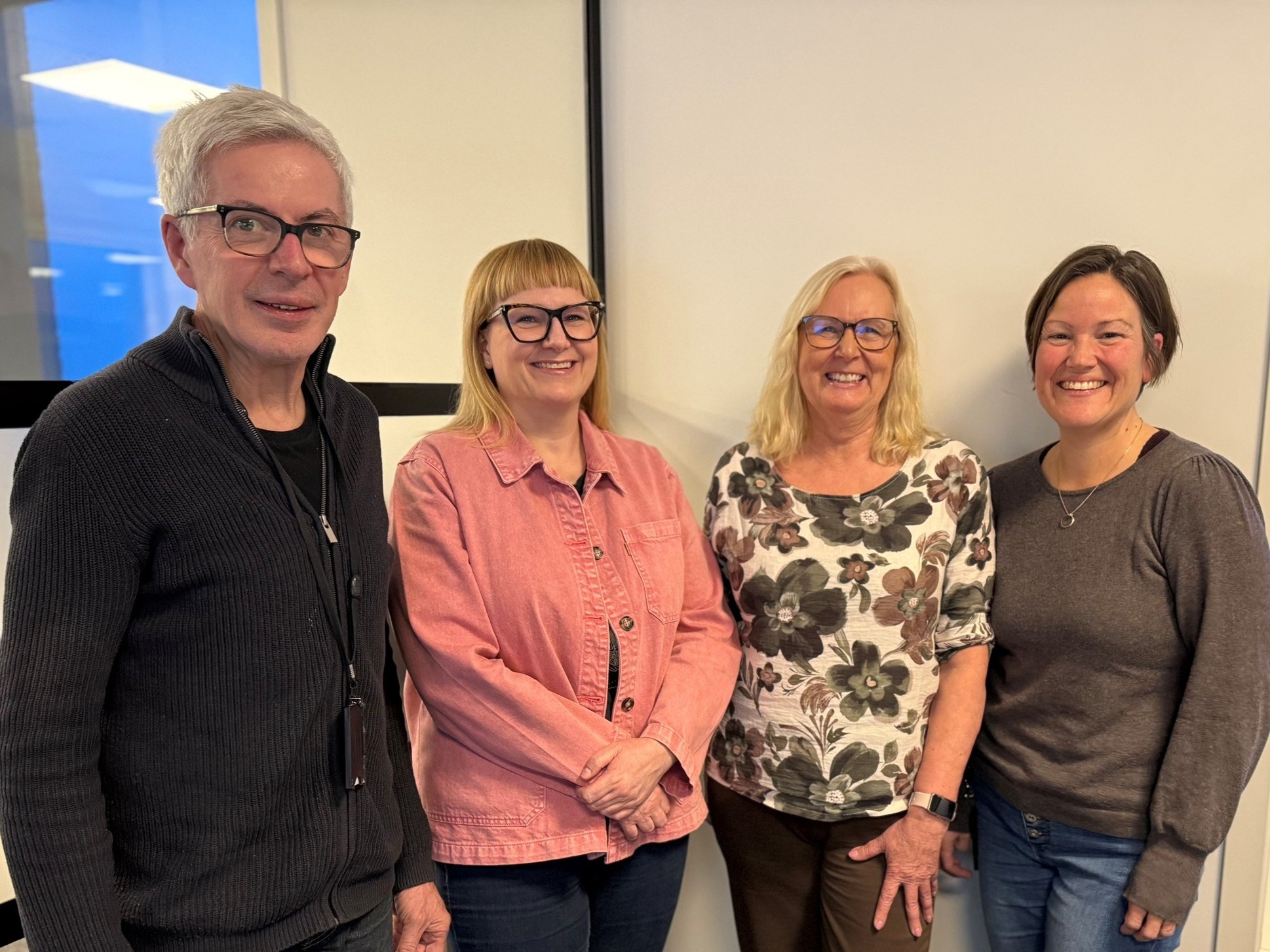 Eivind Reitan, Hilde Merete Danielsen, Kari-Anne Bekken og Hanne Walther