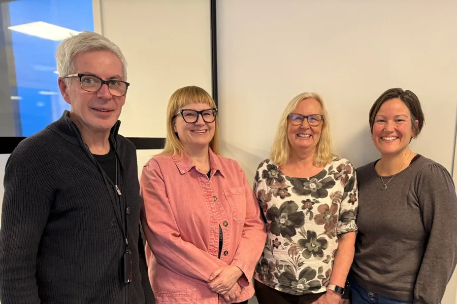Eivind Reitan, Hilde Merete Danielsen, Kari-Anne Bekken og Hanne Walther