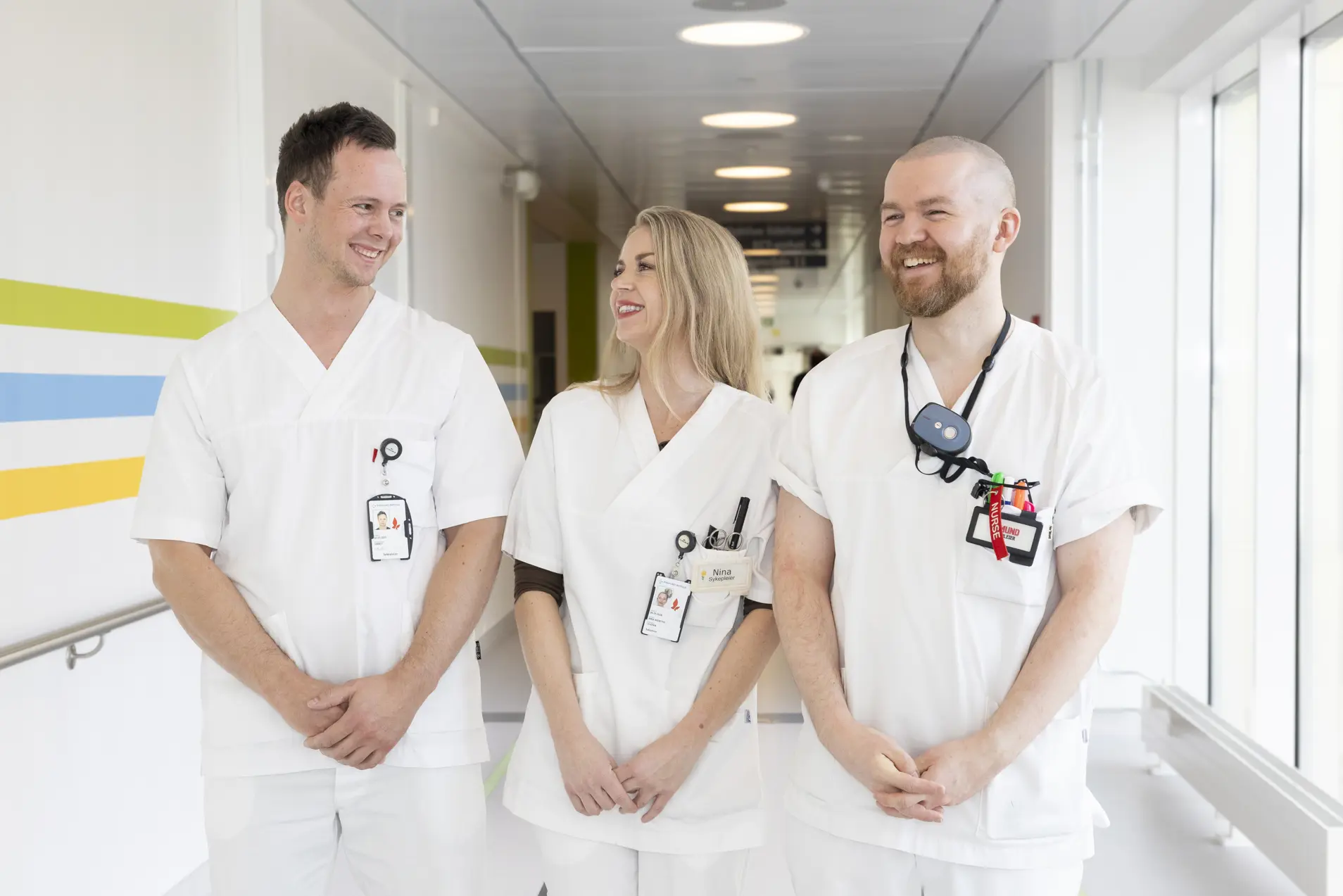 En gruppe medarbeidere