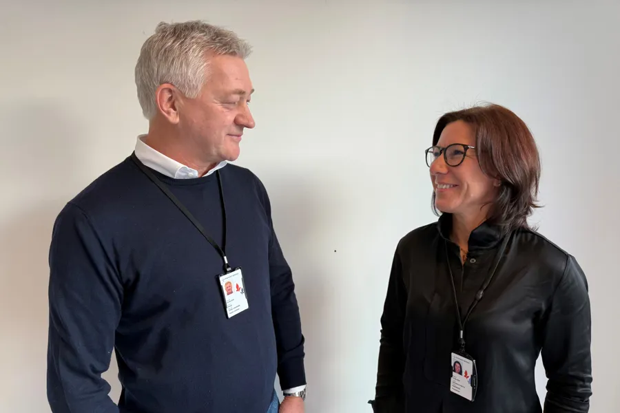 Helge Stene-Johansen og Anette Siebenherz